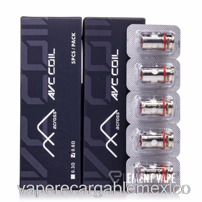 Vape Recargable A Través De Bobinas De Repuesto Vape Avc Bobinas De Malla De 0.8ohm
